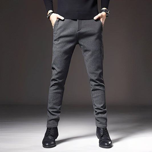 Roger - Pantaloni de bărbați, eleganți și subțiri