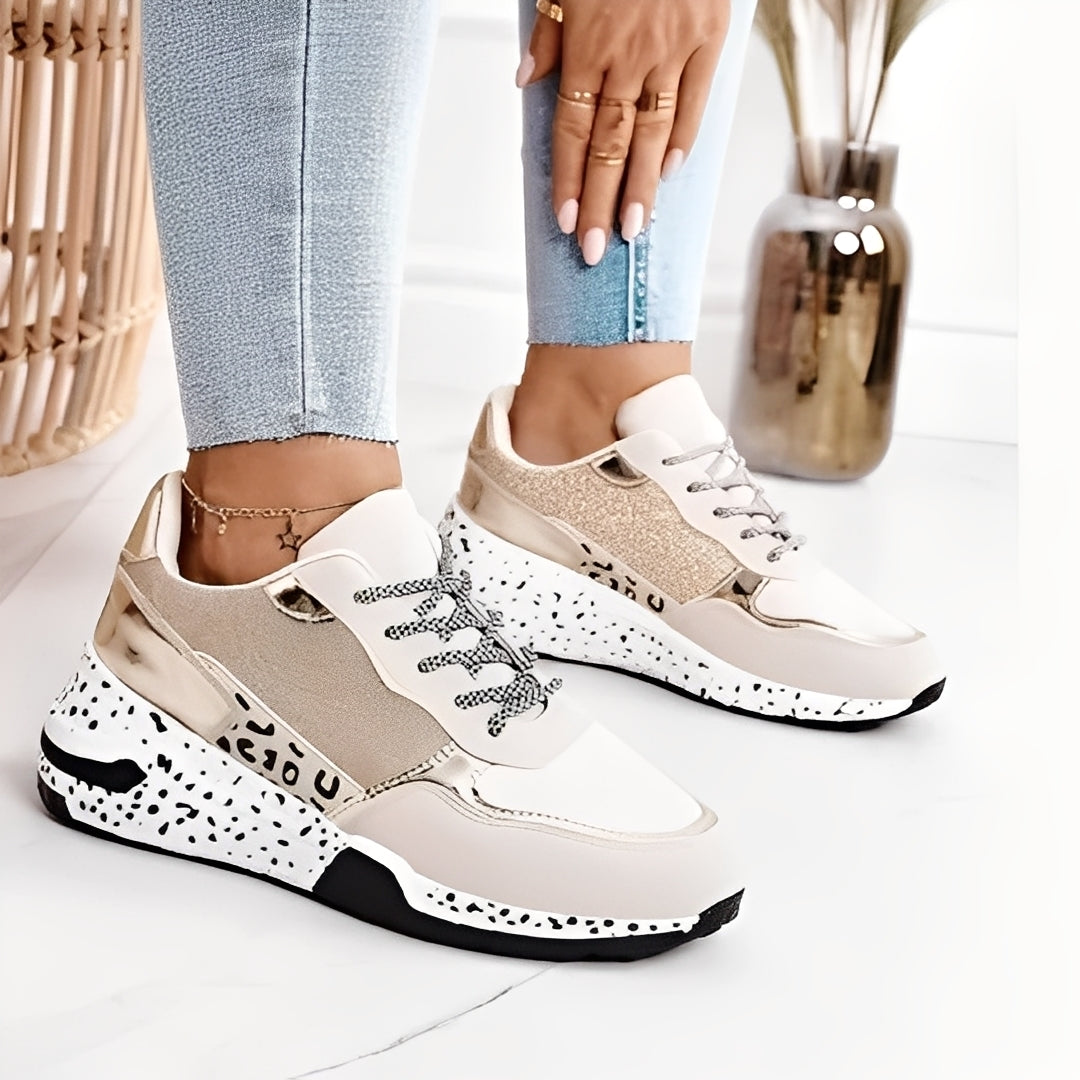 Penelope - Pantofi sport confortabili cu toc pentru femei