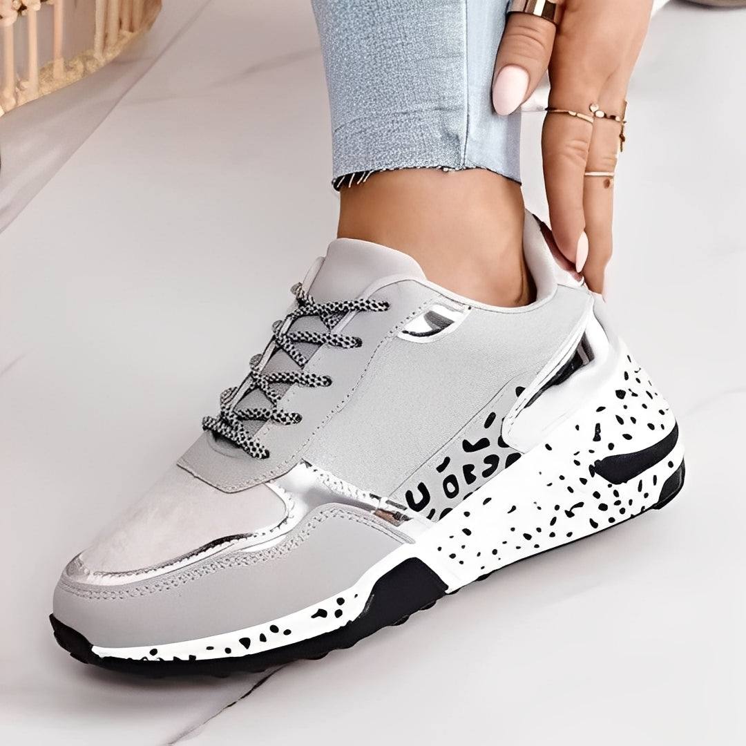 Penelope - Pantofi sport confortabili cu toc pentru femei