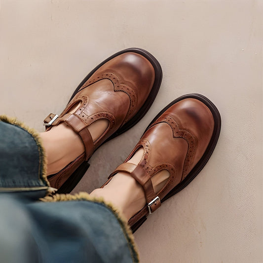 Marley - Pantofi din piele eleganți și înalți pentru dame