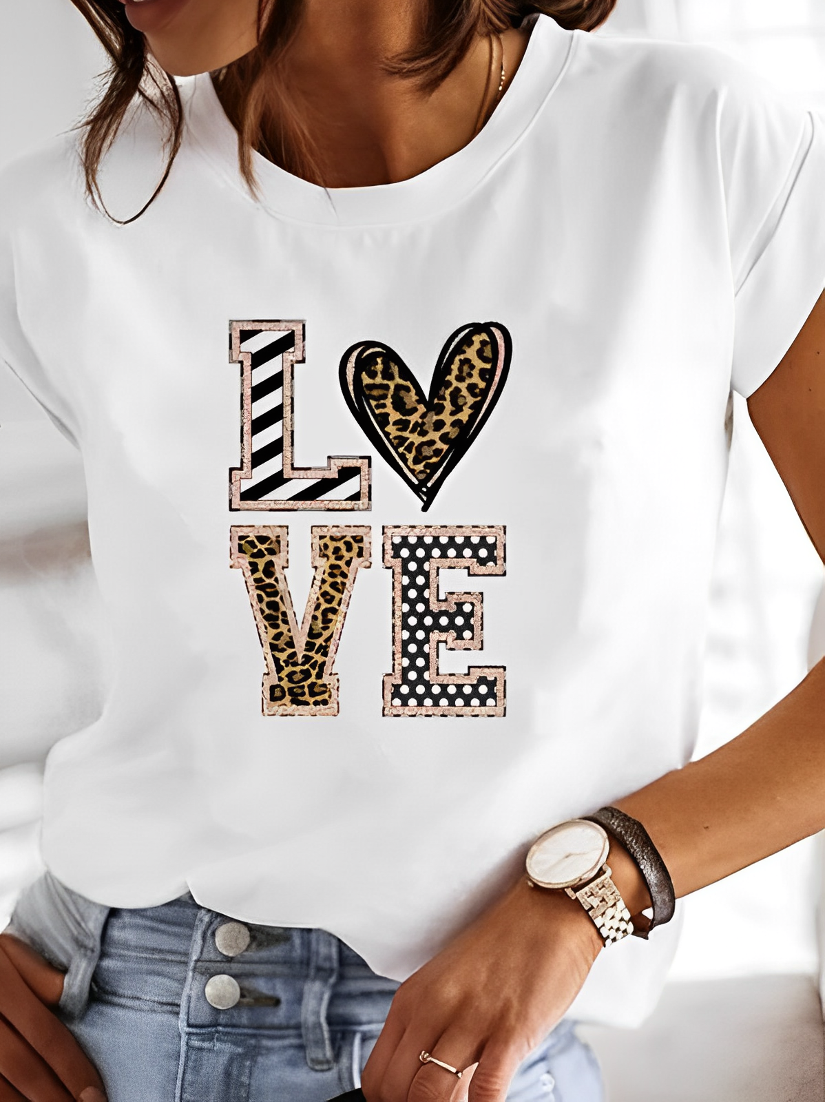 Nora – Tricou Alb Vară