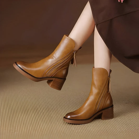 Destini - Pantofi derby eleganți din piele pentru femei