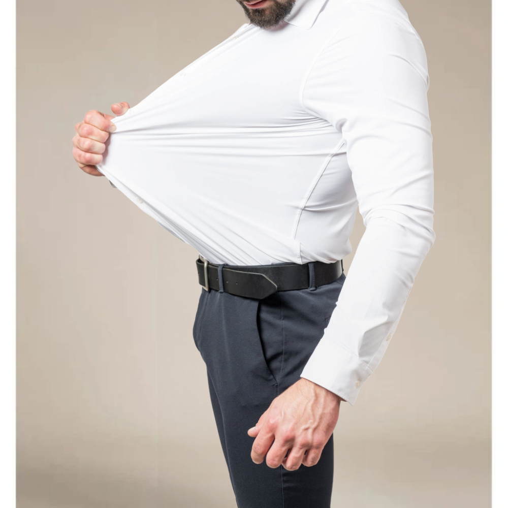 Dario – Cămașă Stretch Fără Cute