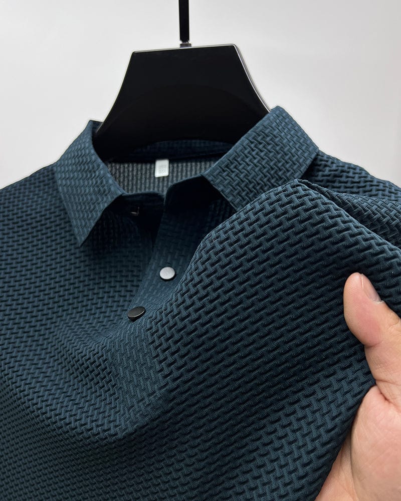 Morten – Tricou Polo Structurat