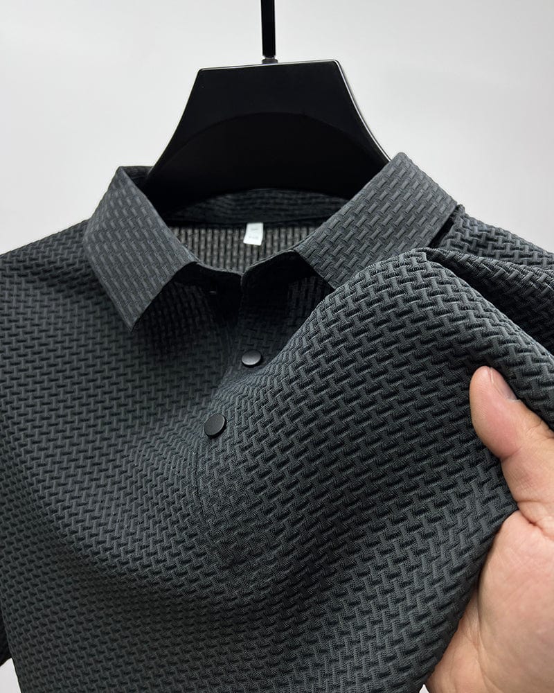 Morten – Tricou Polo Structurat