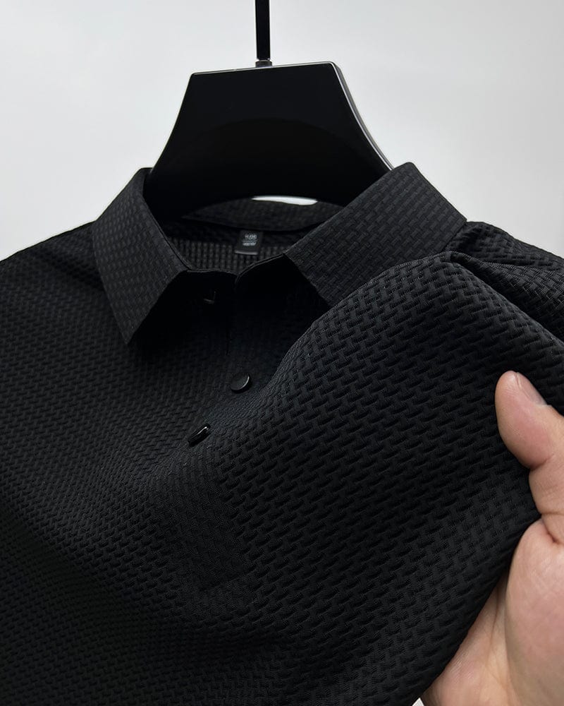 Morten – Tricou Polo Structurat