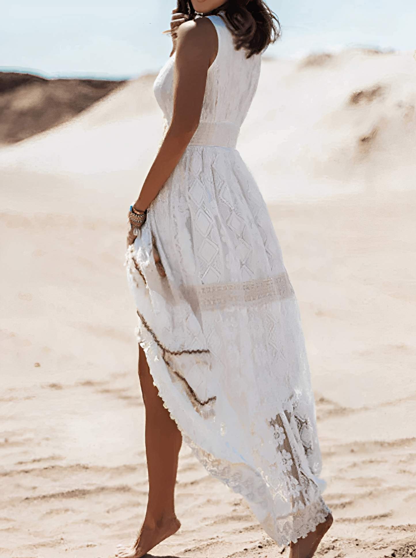 Paige – Rochie Boho din Dantelă
