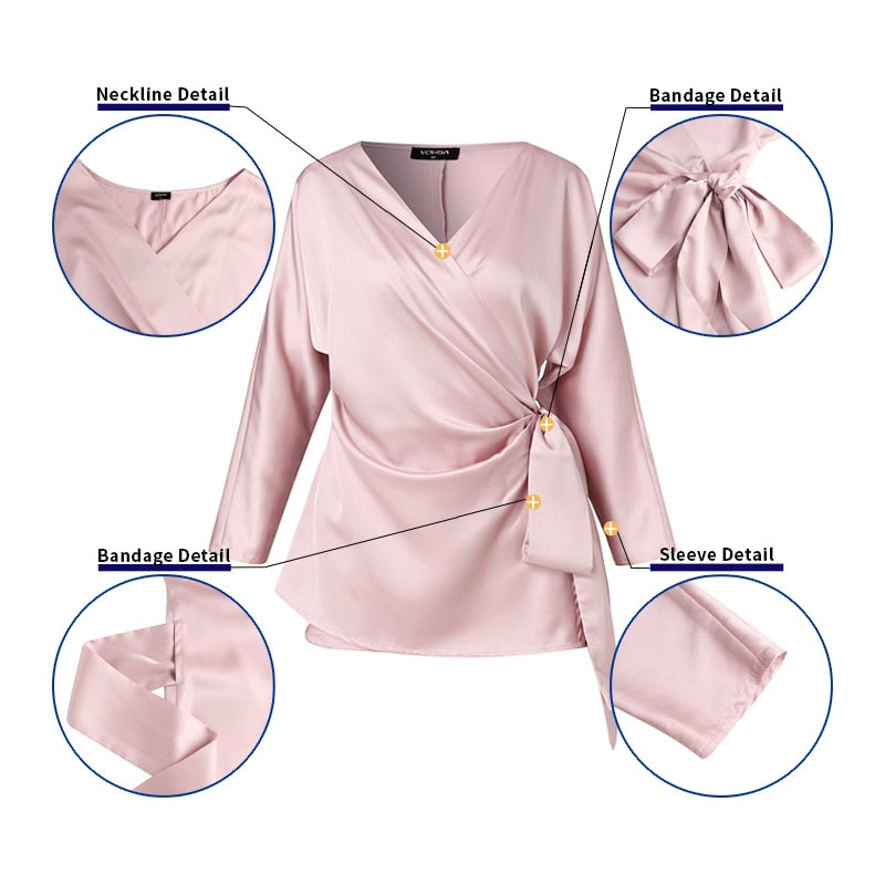 Claudia – Bluza ușoară din mătase