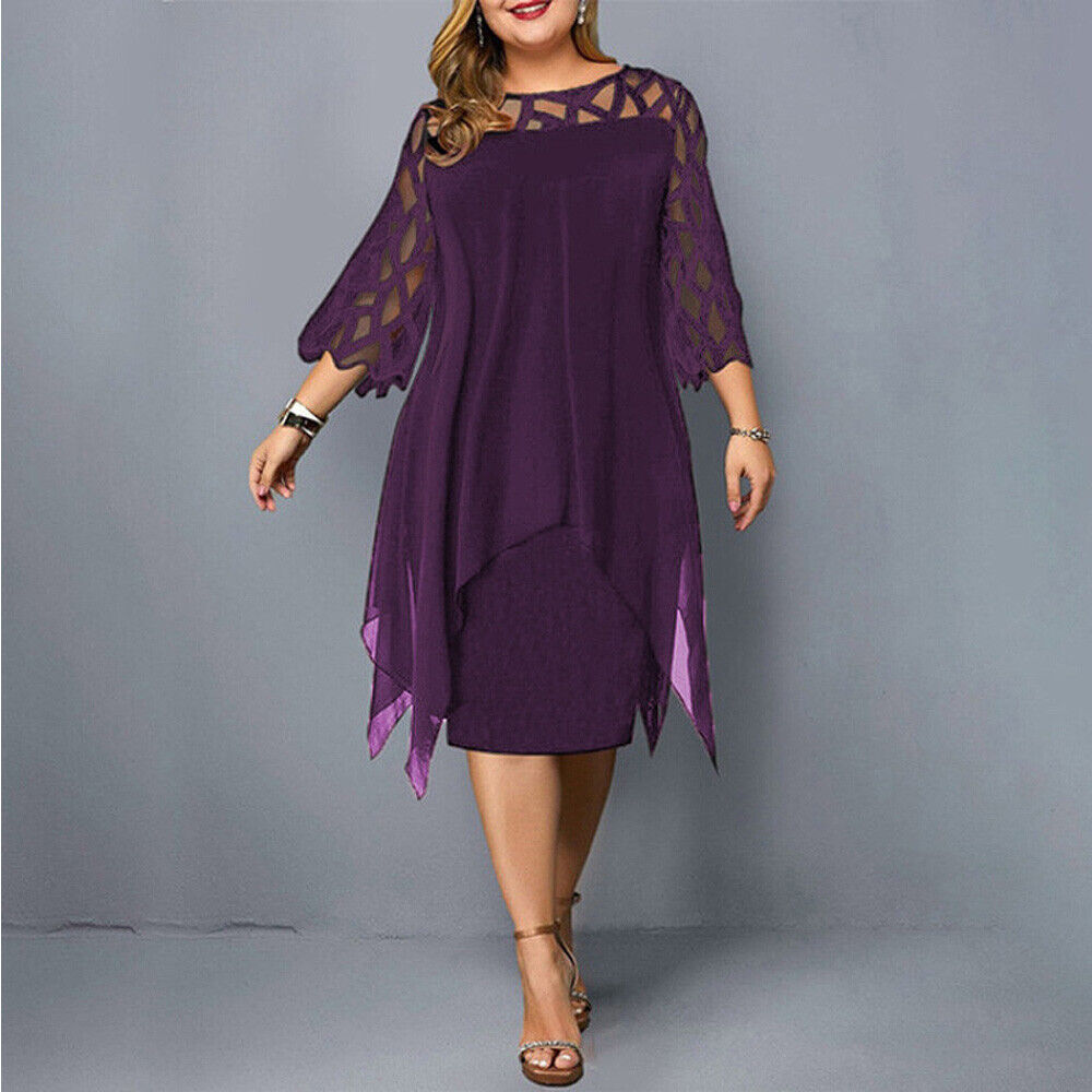 Harper – Rochie midi în mărime mare
