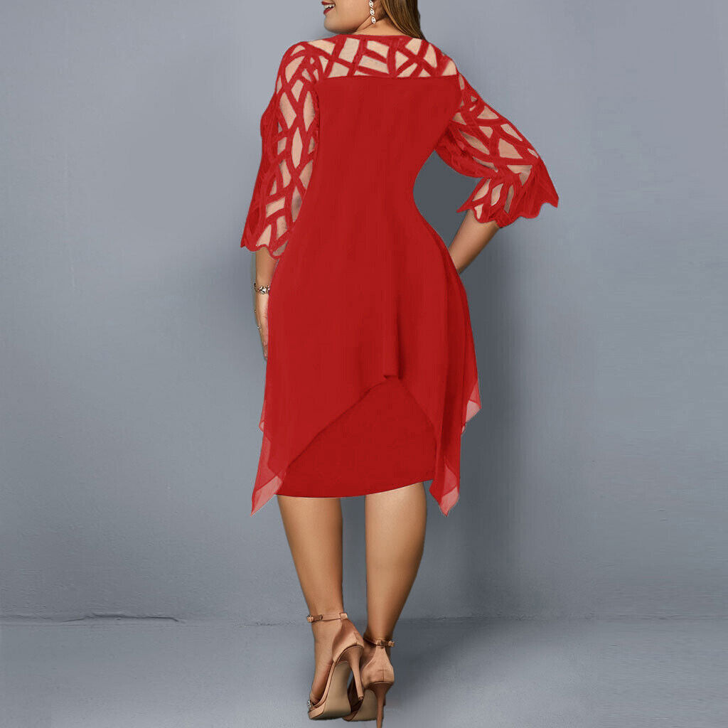 Harper – Rochie midi în mărime mare