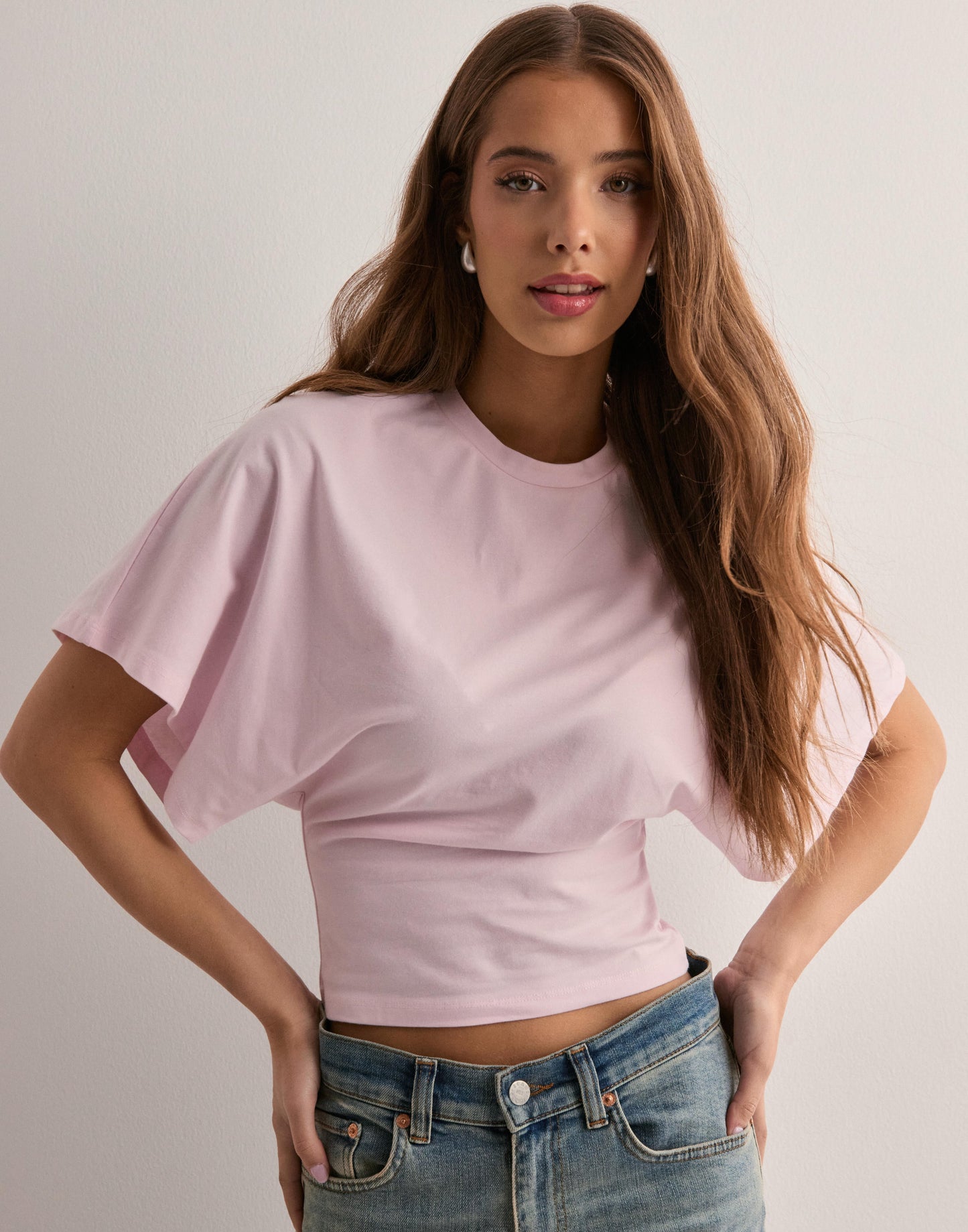Leonie – Top Confortabil cu Talie Elastică