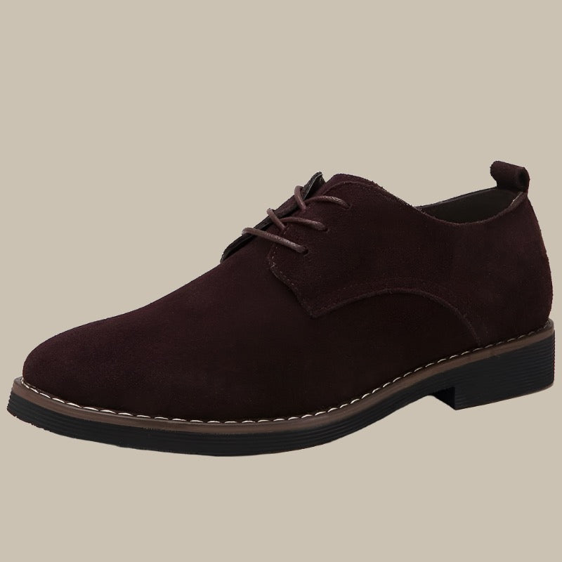 Elias – Pantofi Oxford eleganți din piele întoarsă pentru bărbați