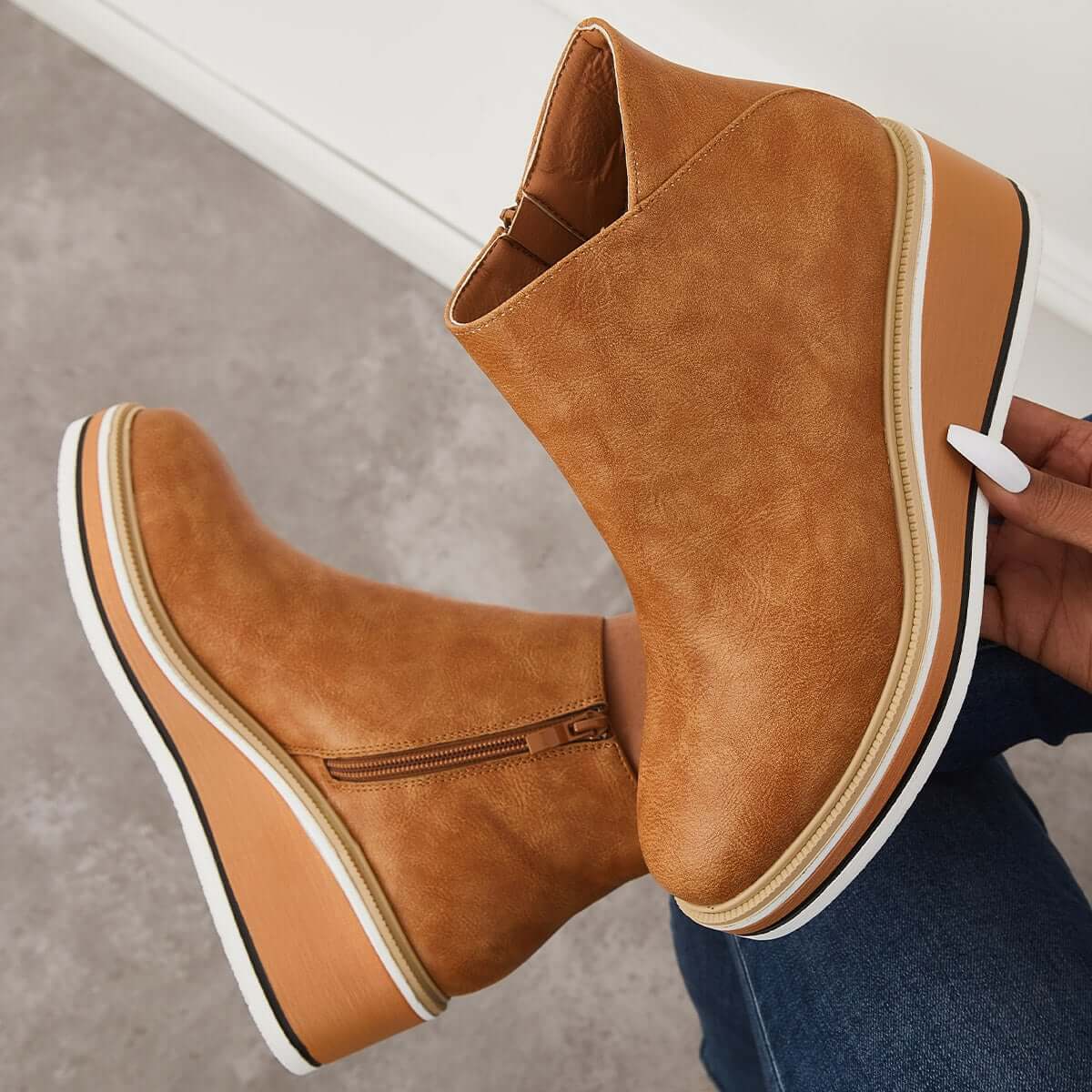 Danielle – Cizme stil platou