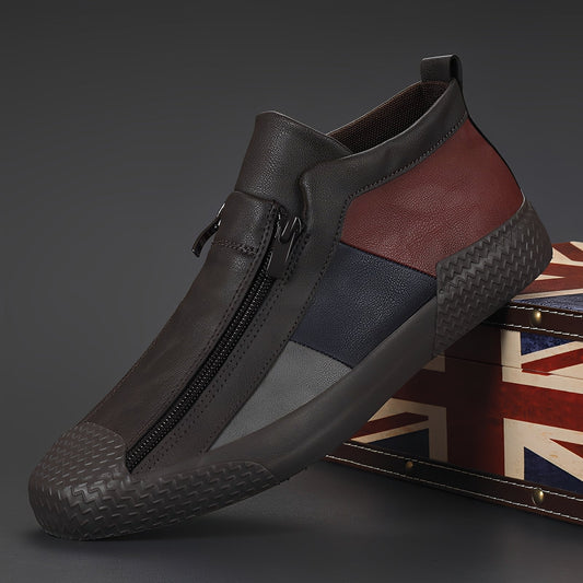 Alex - Pantofi sport eleganți cu blocuri de culoare pentru bărbați