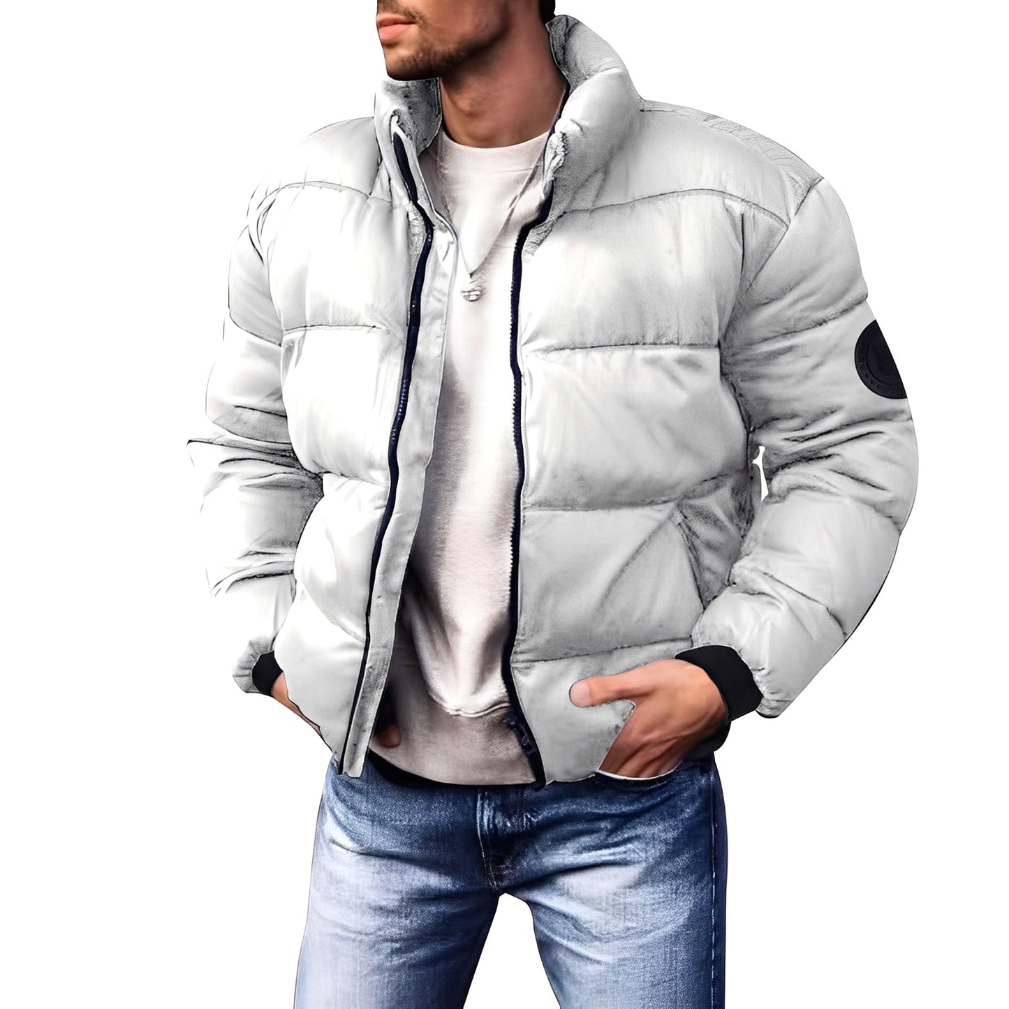 Keaton - Jachetă de puf la modă, pentru bărbați