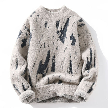 Damian - Pulover Fleece Elegant pentru Bărbați