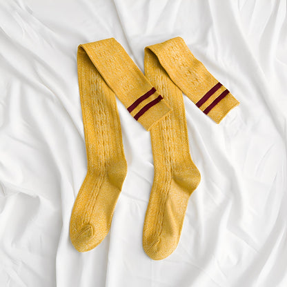 Zella - Șosete stilate pentru femei, peste genunchi