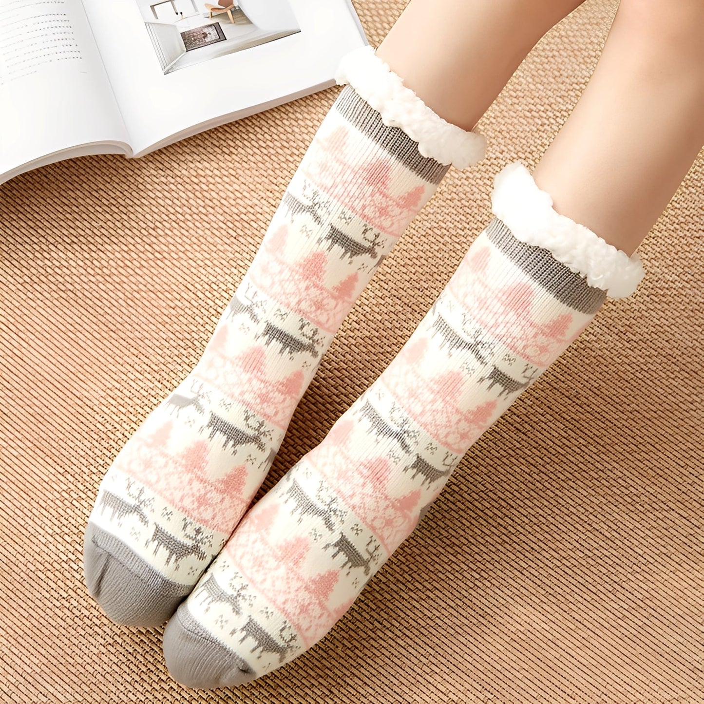 Karissa - Șosete călduroase și groase pentru femei