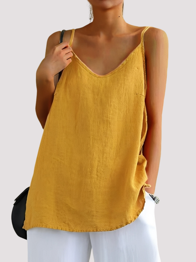 Lucie - Top lejer fără mâneci pentru femei