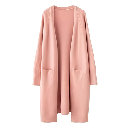 Claudie - Cardigan lung clasic pentru femei