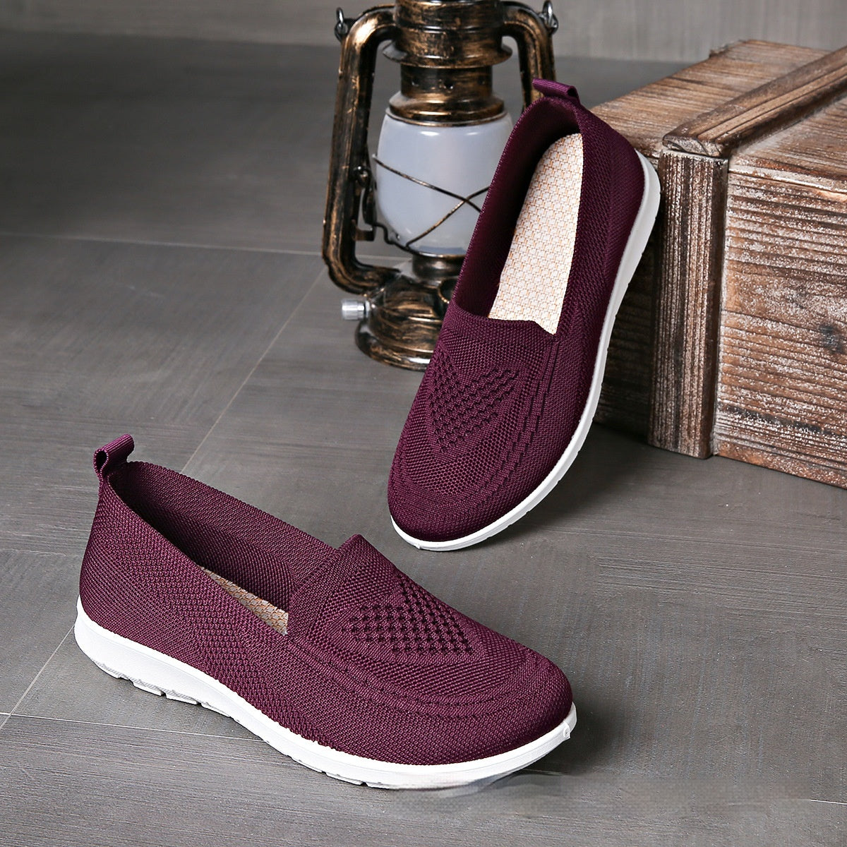 Madilynn - Pantofi casual pentru femei, respirabili