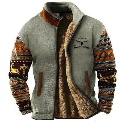 Todd - Jachetă călduroasă și stilată din fleece pentru bărbați