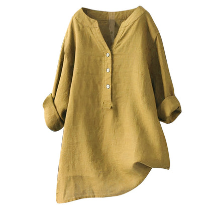 Bethany - Bluză simplă, lejeră pentru femei