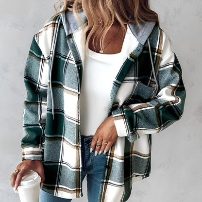 Briana - Jachetă comodă și lejeră cu glugă pentru femei