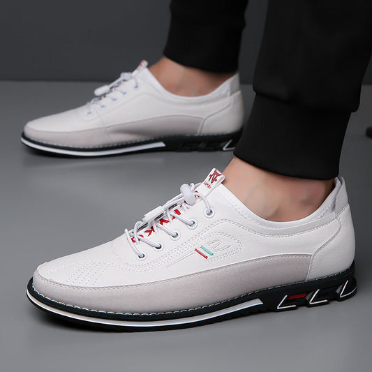Aaron - Pantofi sport de piele antiderapanți pentru bărbați