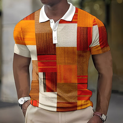Reginald - Stil polo bărbătesc multicolor