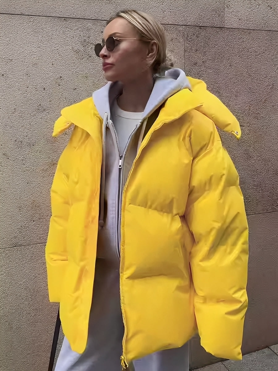 Loreen - Geacă caldă, bine căptușită, lejeră pentru femei