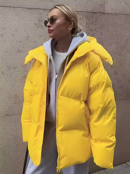 Loreen - Geacă caldă, bine căptușită, lejeră pentru femei