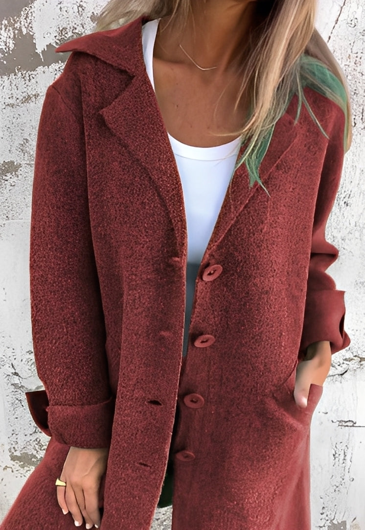 Izabelle - Cardigan lung și confortabil pentru femei