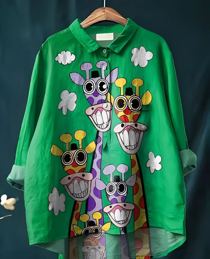 Gwenaël - Bluze elegante cu mâneci lungi pentru femei