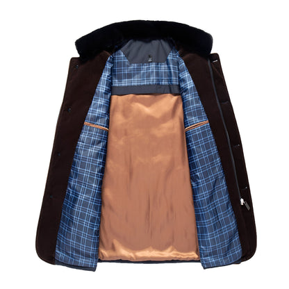 Rodney – Jachetă elegantă cu nasturi pentru bărbați, căptușită