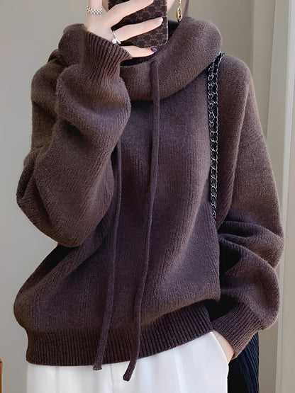 Roxane - Hanorac călduros și moale din lână pentru femei