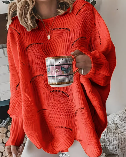 Kassandra - Pulover stilat, cu decupaj, pentru femei