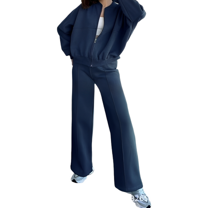 Nina - Set de lounge modern din două piese pentru femei