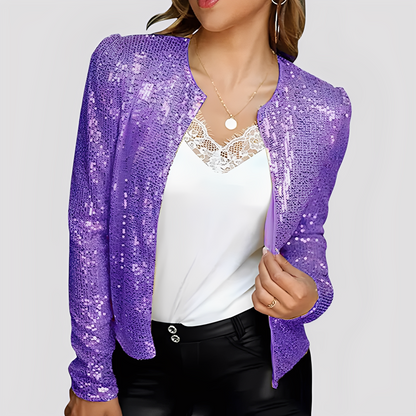 Shannen - Sacou elegant cu strălucire pentru femei