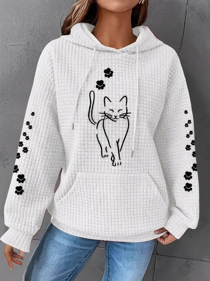 Berenice - Hanorac călduros cu glugă pentru femei