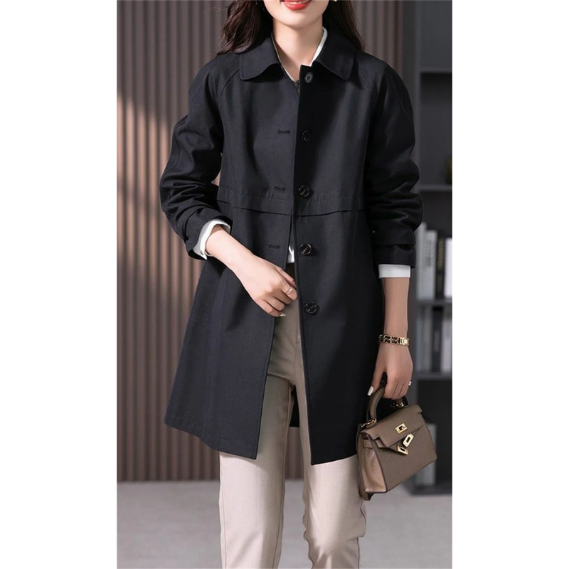 Elise – Trench scurt cu nasture