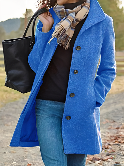 Jaclyn - Pelerină tweed modernă și adaptabilă pentru femei