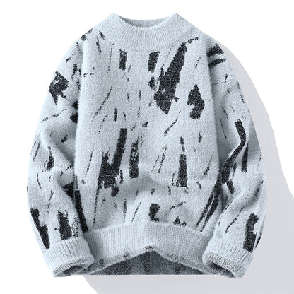 Damian - Pulover Fleece Elegant pentru Bărbați
