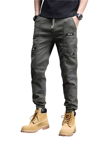 Alvin - Pantaloni de sport eleganți cu șnur pentru bărbați