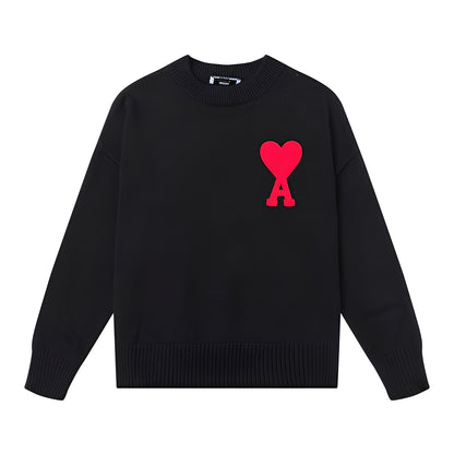 Aurélia - Pulover de damă cu inimă brodată
