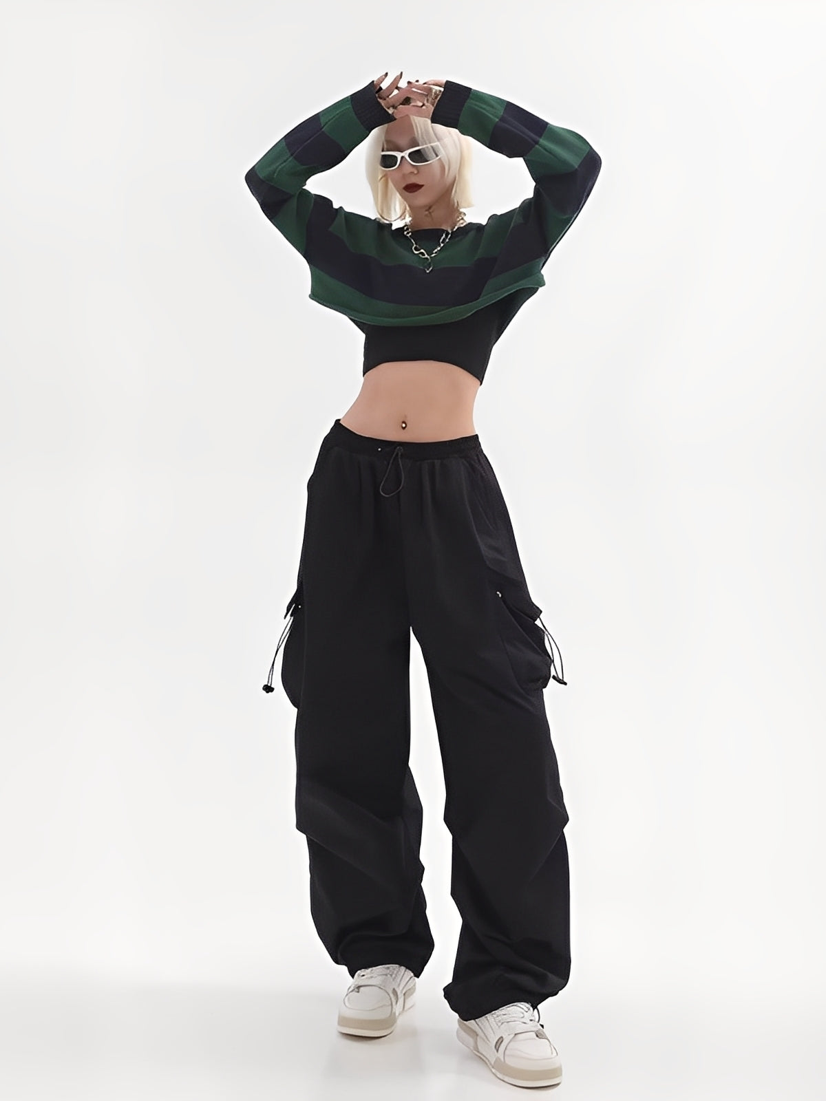 Aimée - Pantaloni cargo pentru femei