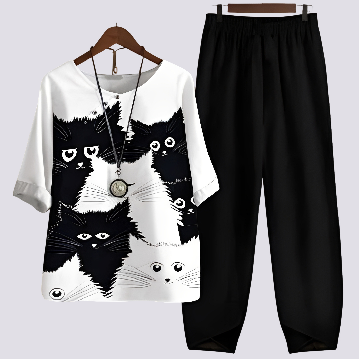 Jodie - Set elegant și confortabil cu model pentru femei