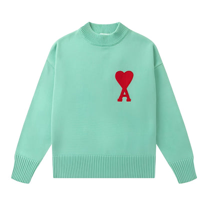 Aurélia - Pulover de damă cu inimă brodată