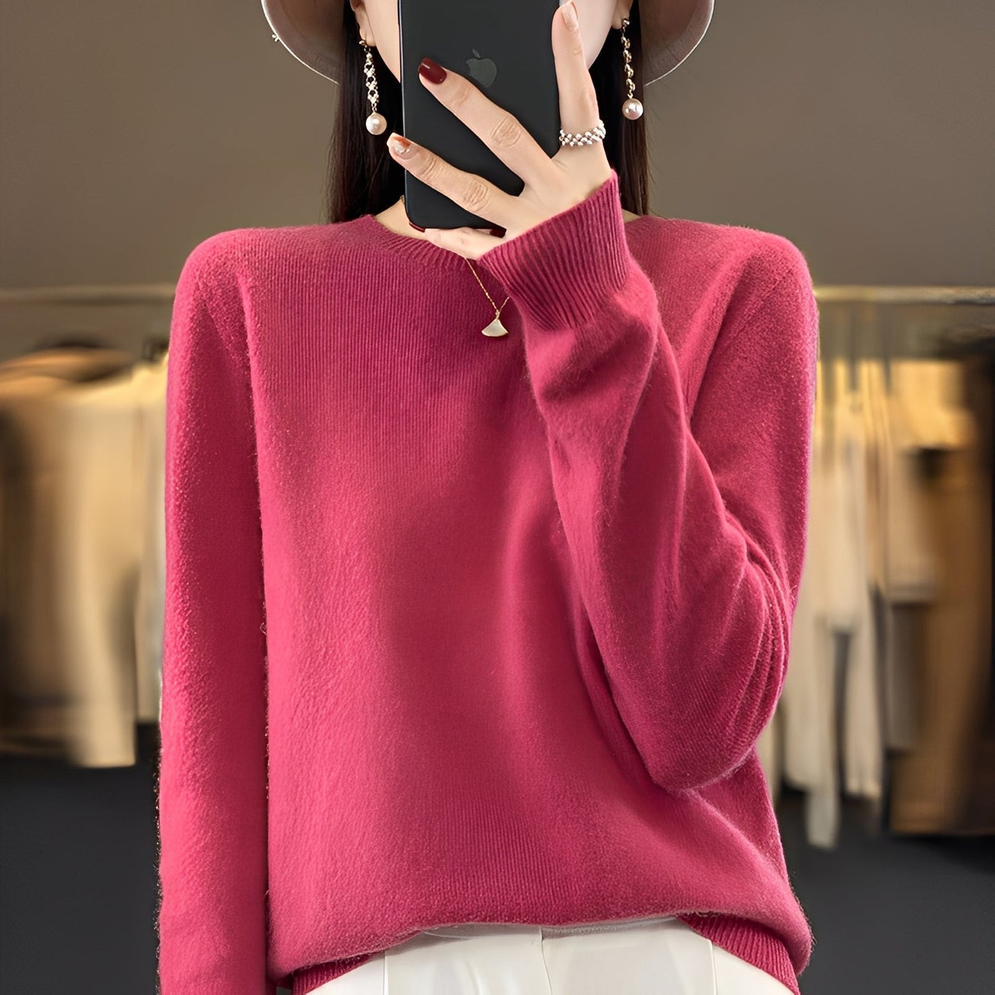 Cheyanne - Pulover sofisticat din cashmere pentru femei