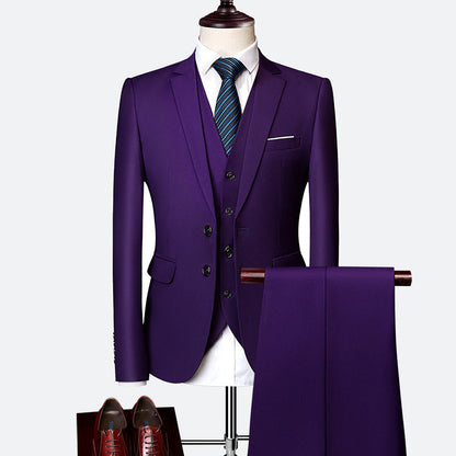 Colson - Set elegant de costum cu 3 piese pentru bărbați